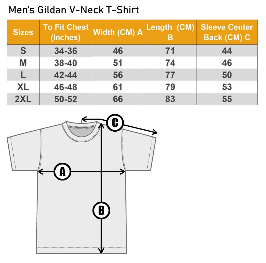 10 Year Wedding Anniversary 10th Rugby Mens V-Neck Cotton T-Shirt