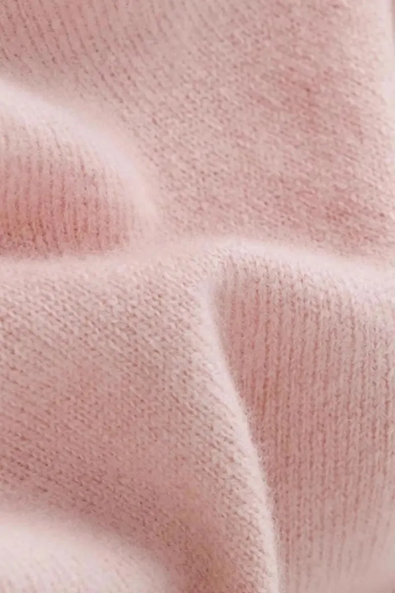 100 Merino Wool Crewneck Cardigan