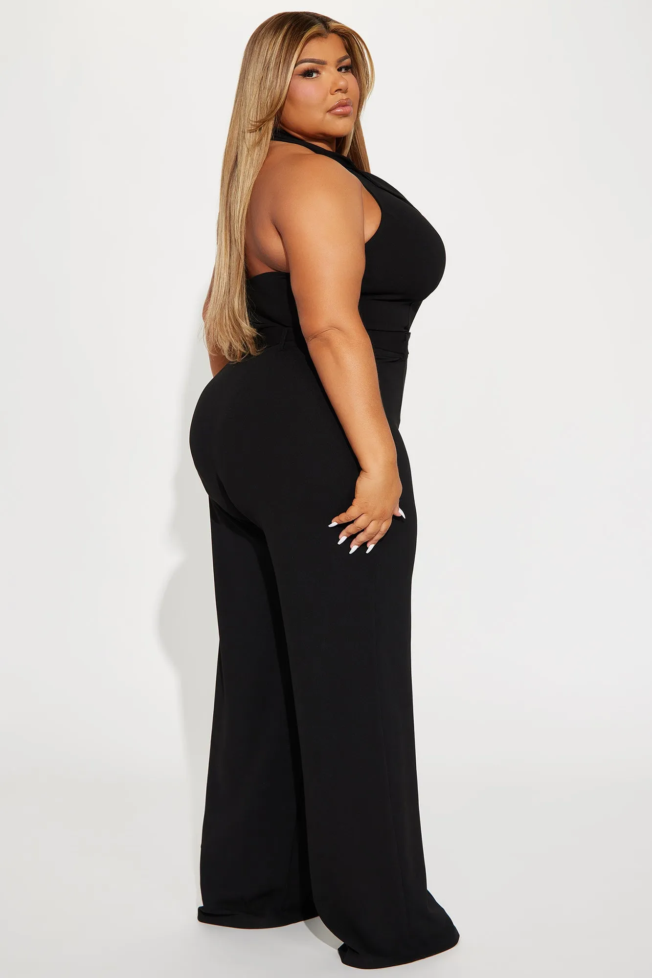 9AM Babe Jumpsuit  - Black