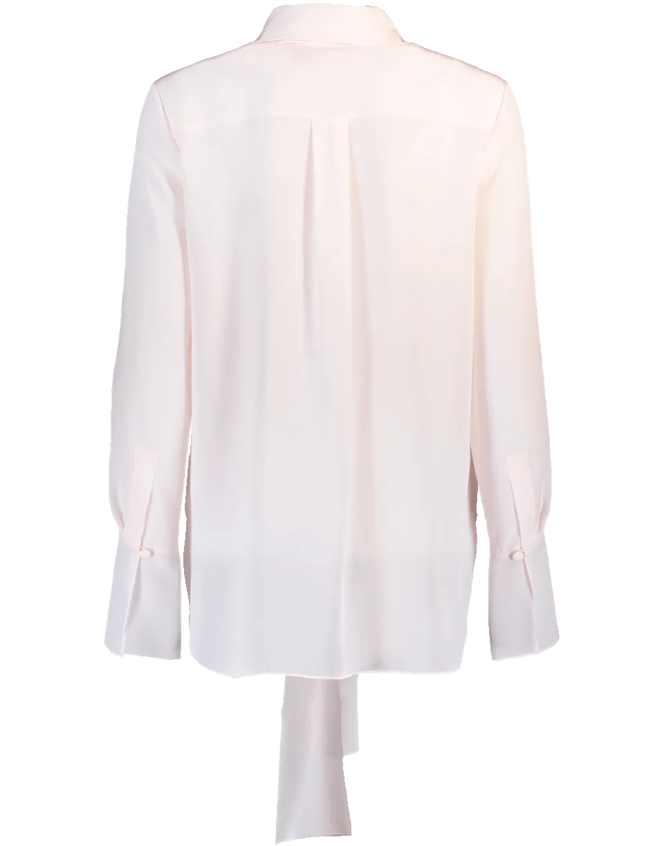 Blouse With Neck Tie