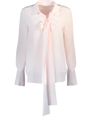 Blouse With Neck Tie