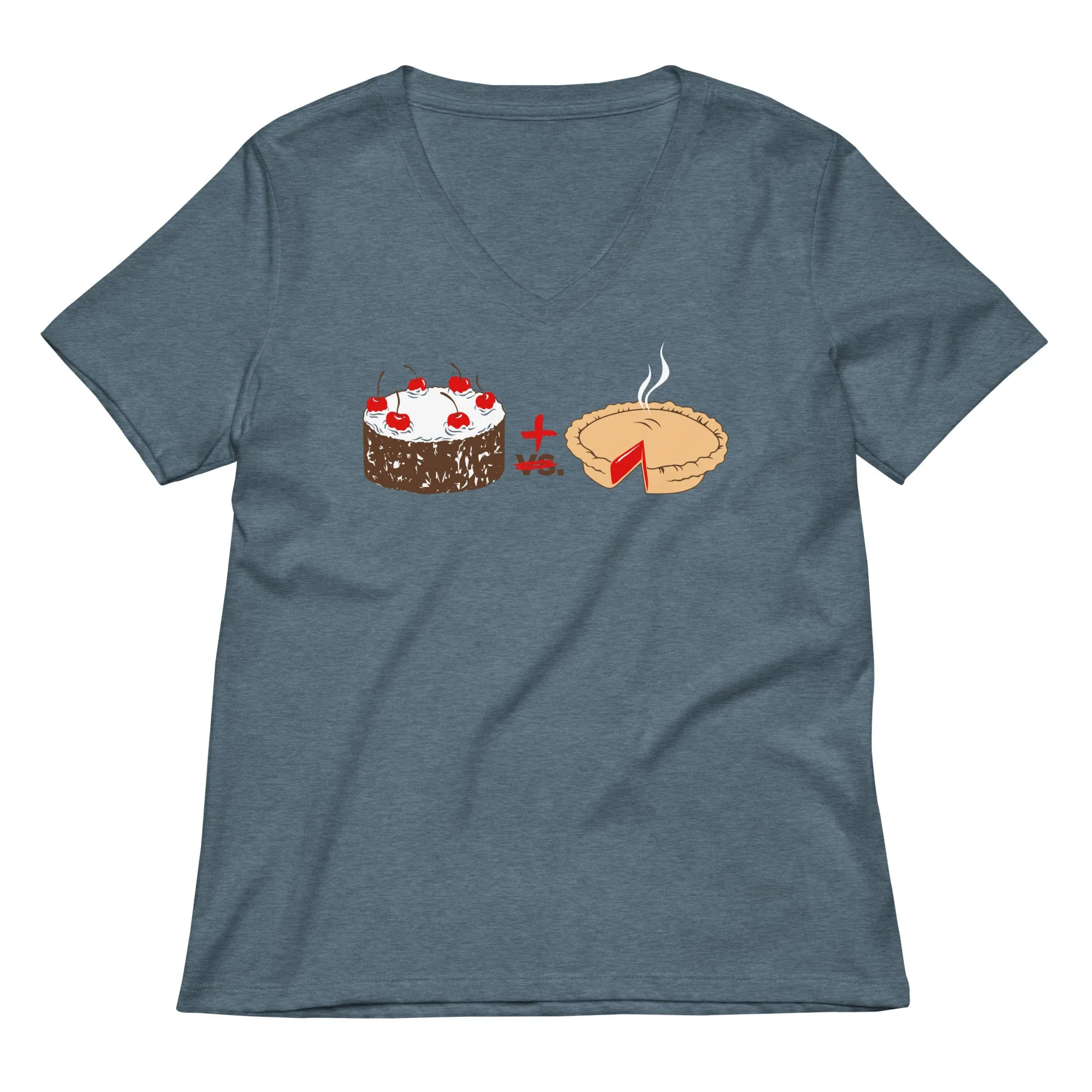 Cake Plus Pie Women's V-Neck Tee