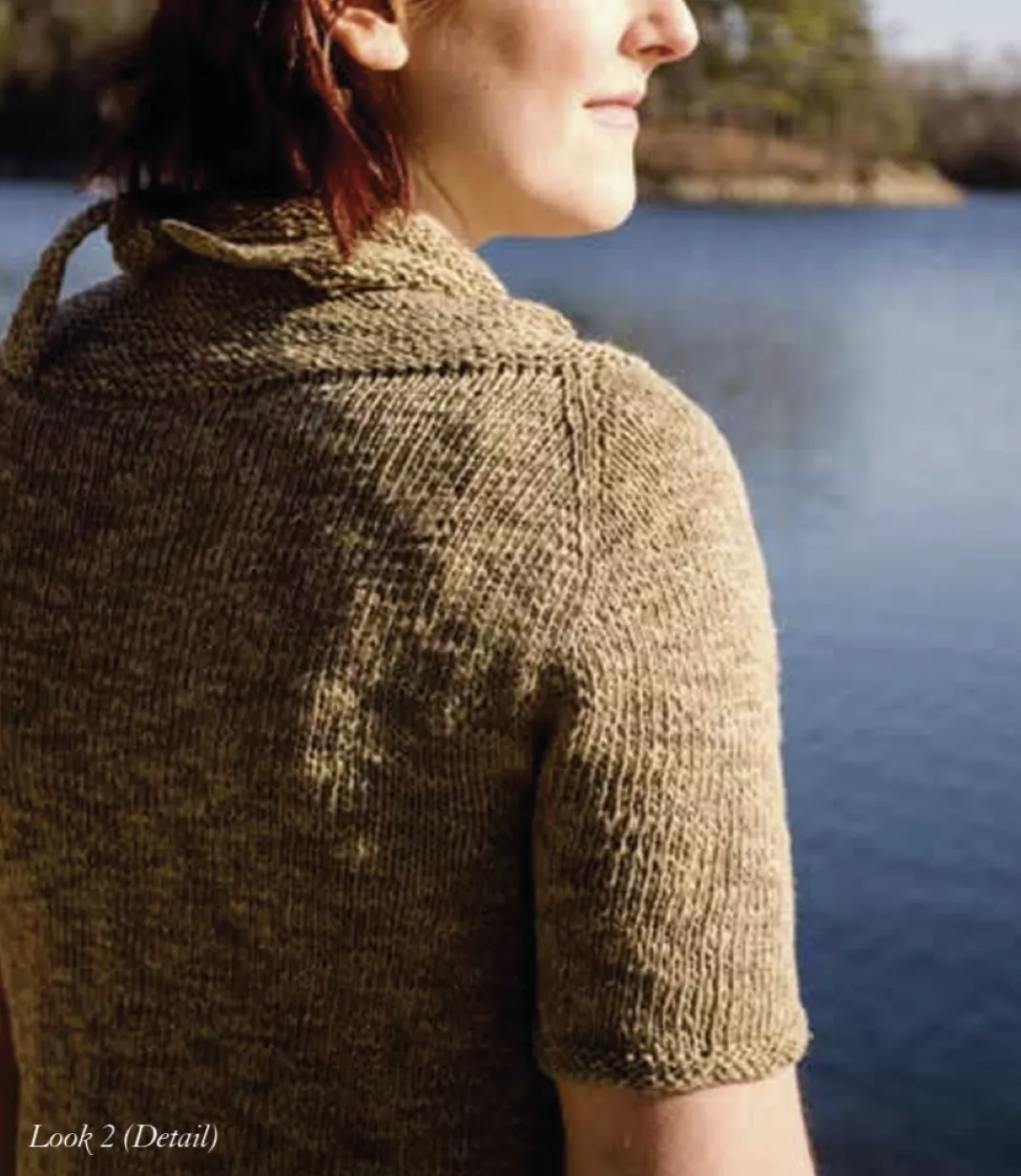 El Seyf Multi-Wrap Cardigan Knitting Kit | Juniper Moon Farm Zooey & Knitting Pattern