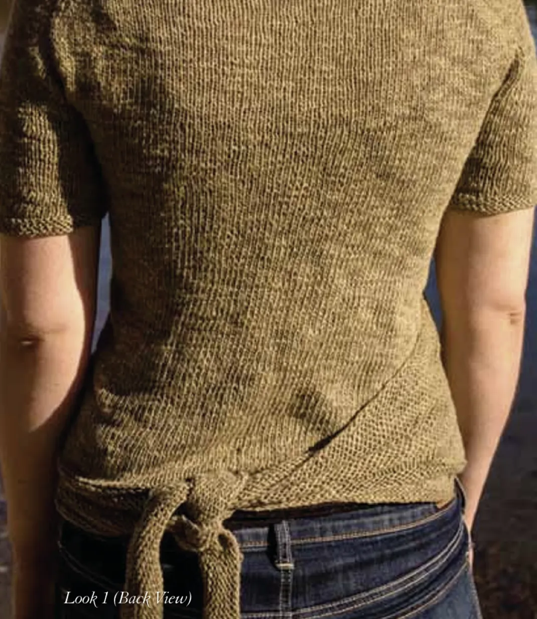 El Seyf Multi-Wrap Cardigan Knitting Kit | Juniper Moon Farm Zooey & Knitting Pattern