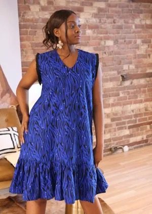 Eva African print dress