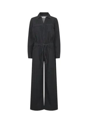 FAB ALANKA-M JUMPSUIT | BLACK WASHED