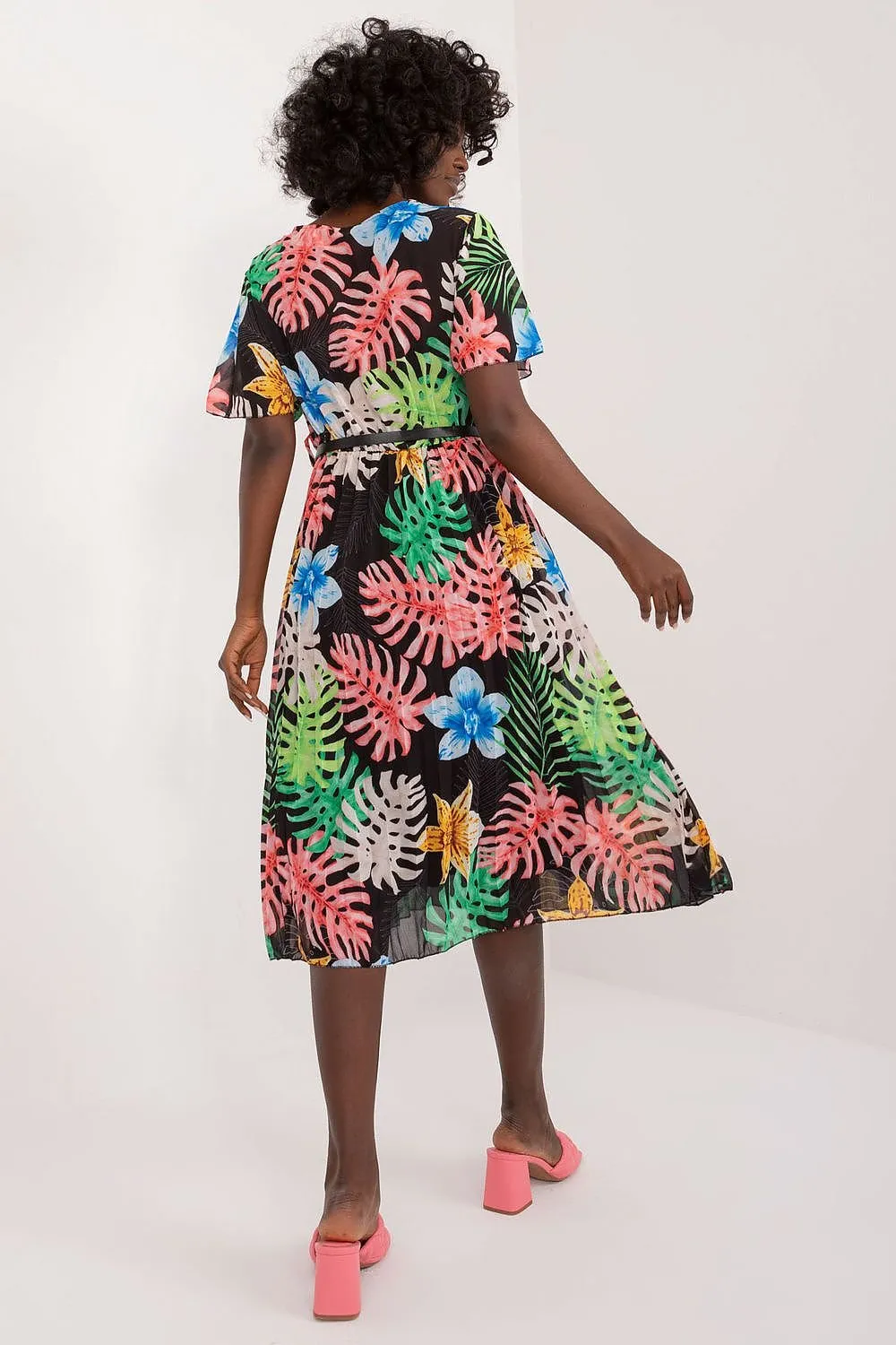 Floral Bliss Flare Summer Dress