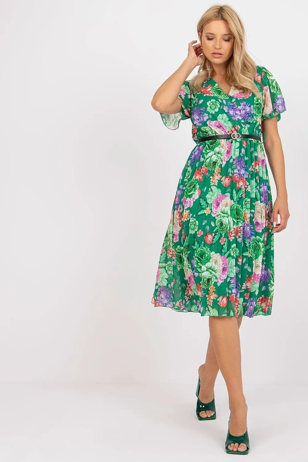 Floral Bliss Flare Summer Dress