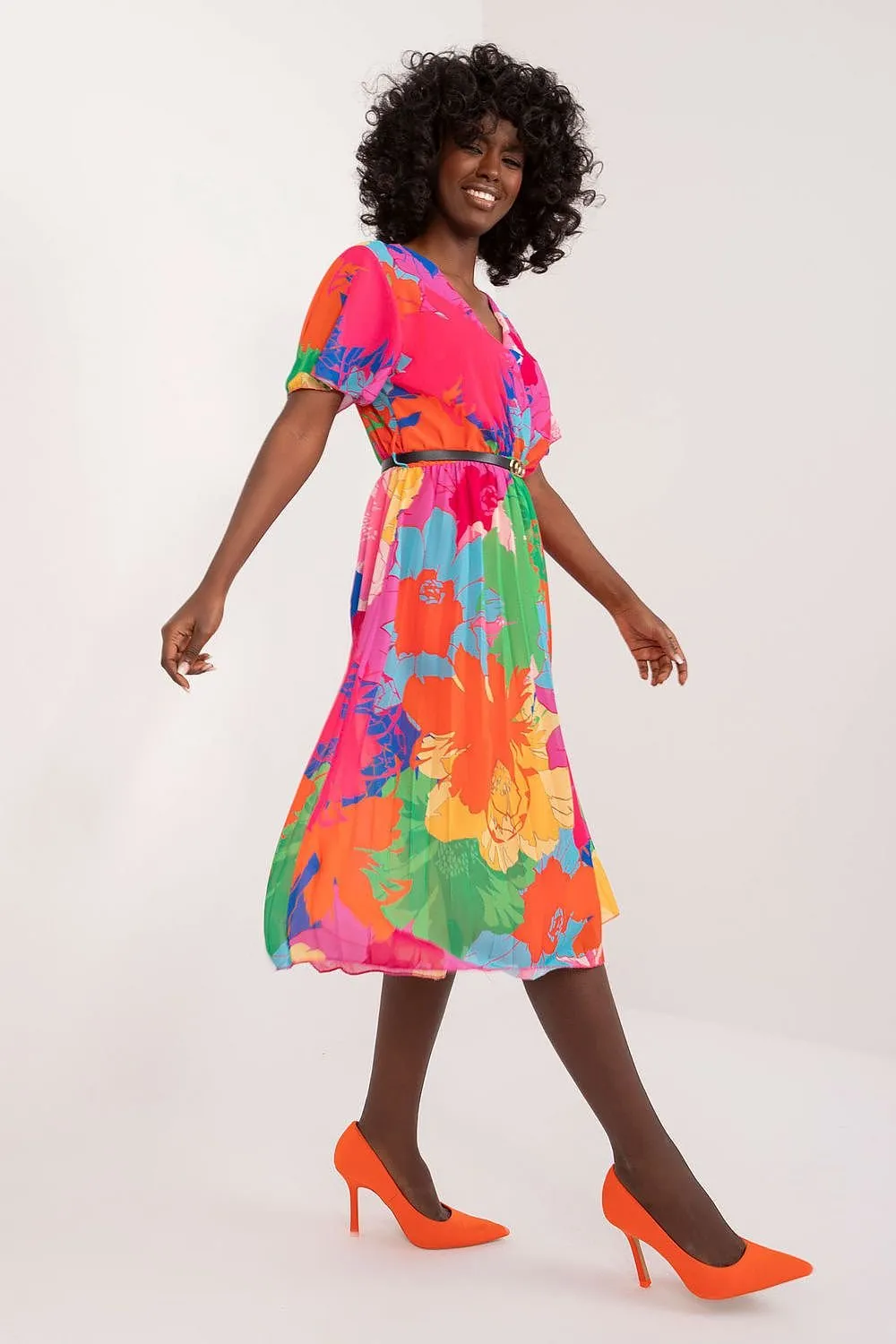 Floral Bliss Flare Summer Dress