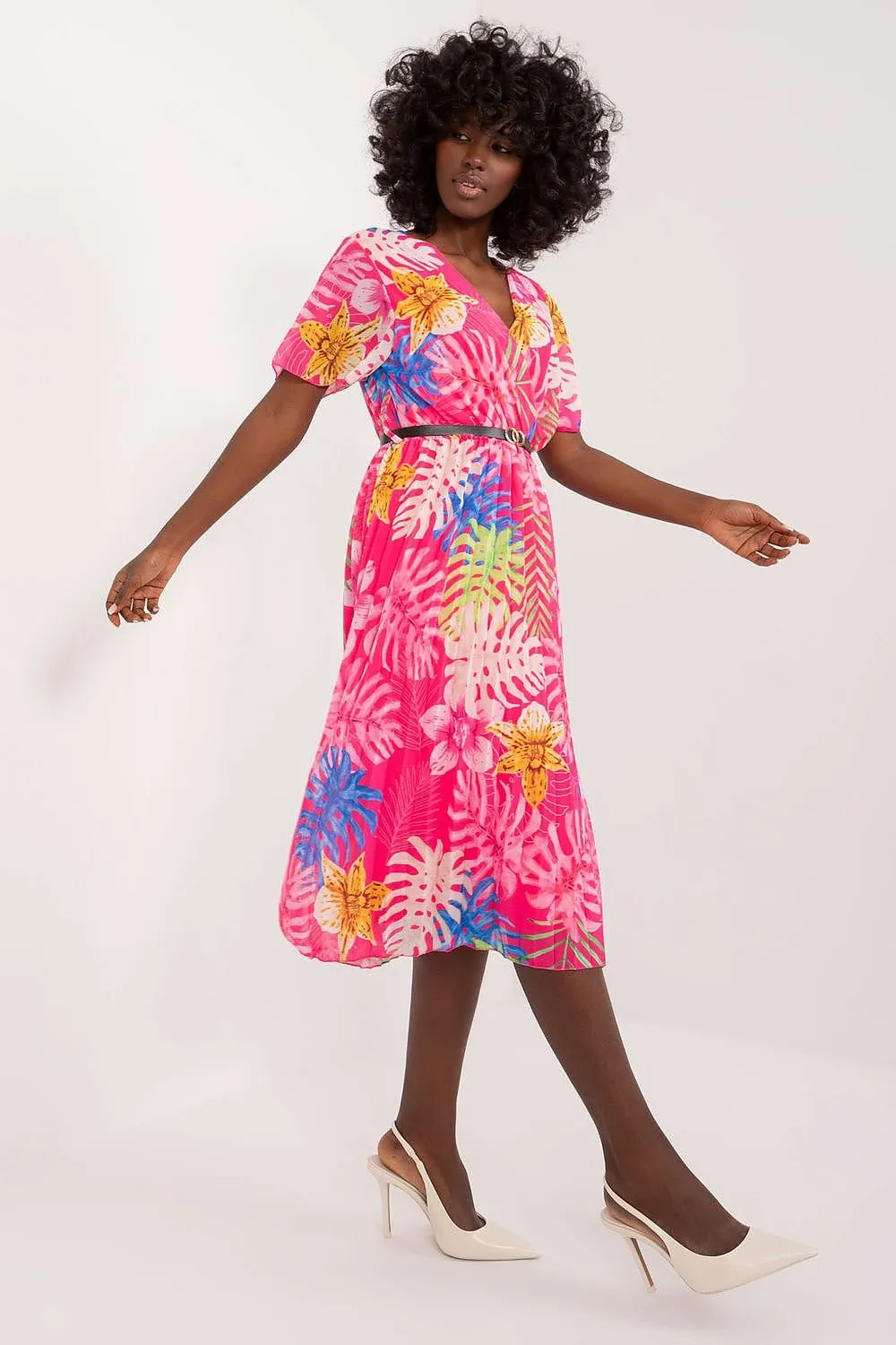 Floral Bliss Flare Summer Dress
