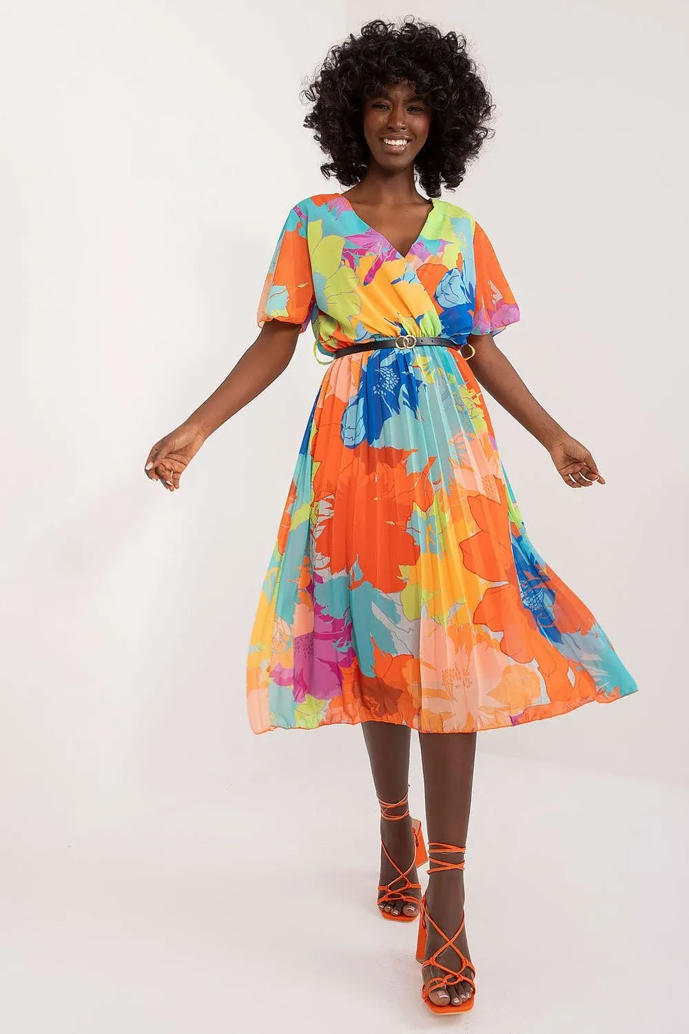 Floral Bliss Flare Summer Dress