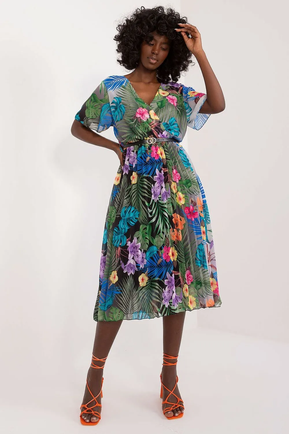 Floral Bliss Flare Summer Dress