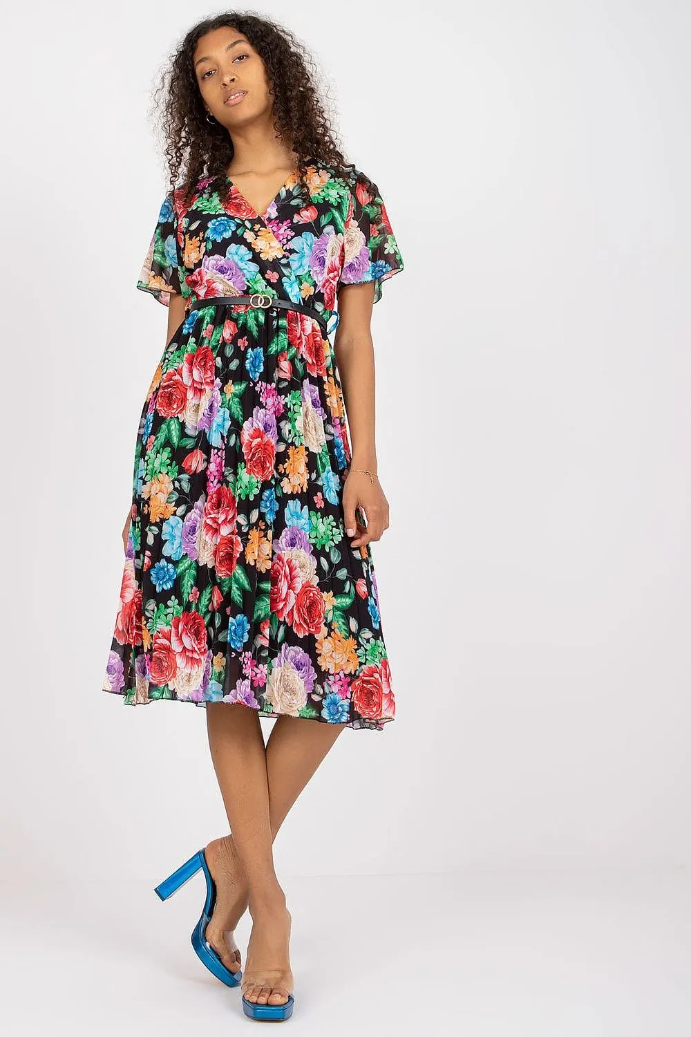 Floral Bliss Flare Summer Dress