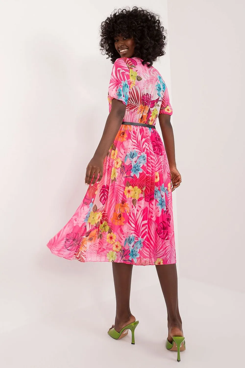 Floral Bliss Flare Summer Dress