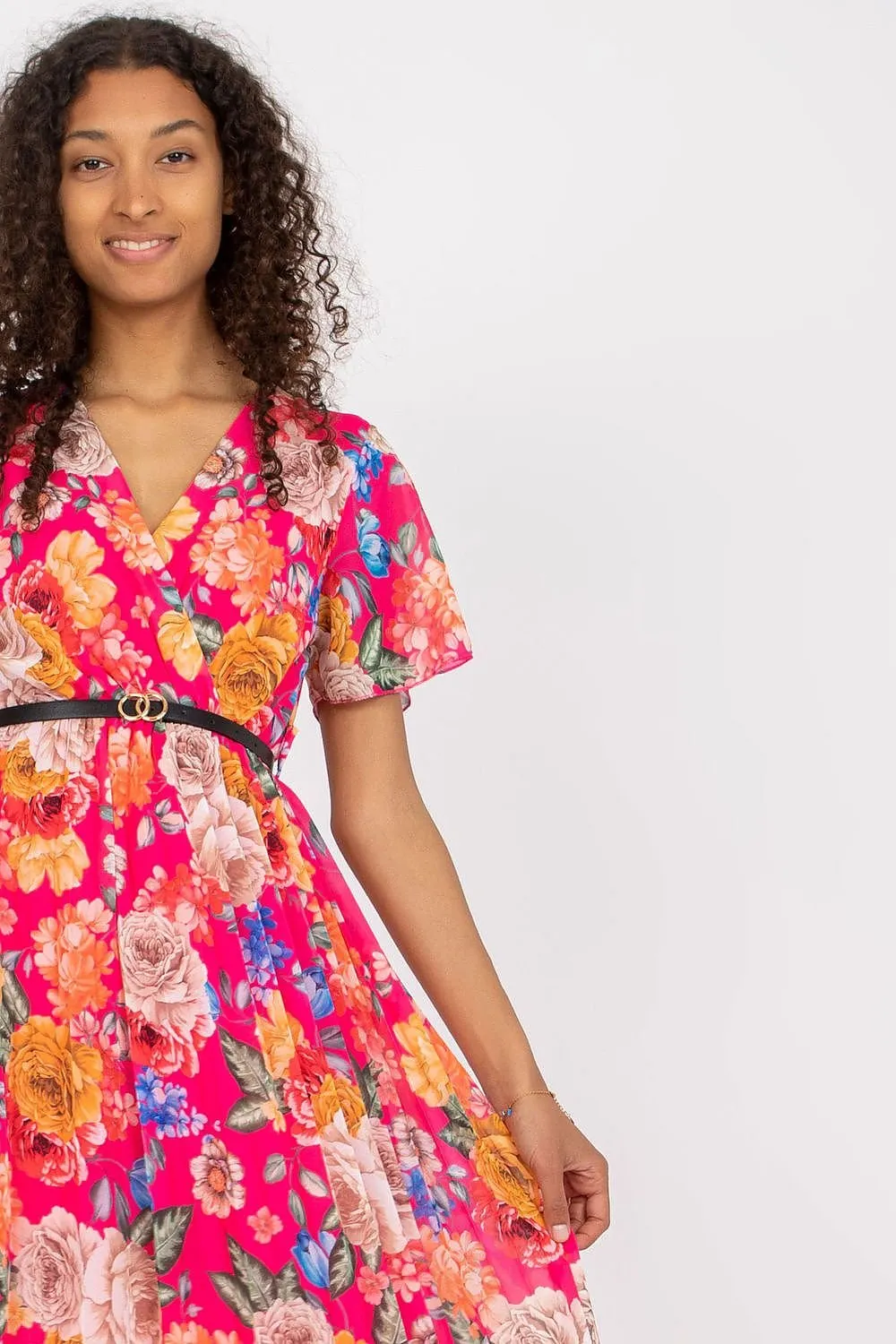 Floral Bliss Flare Summer Dress