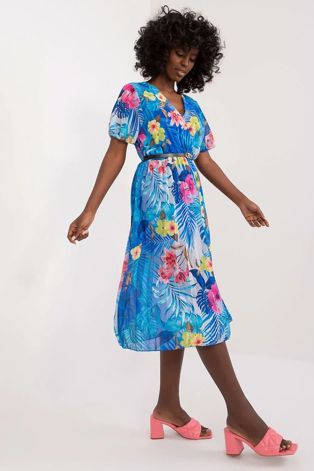 Floral Bliss Flare Summer Dress