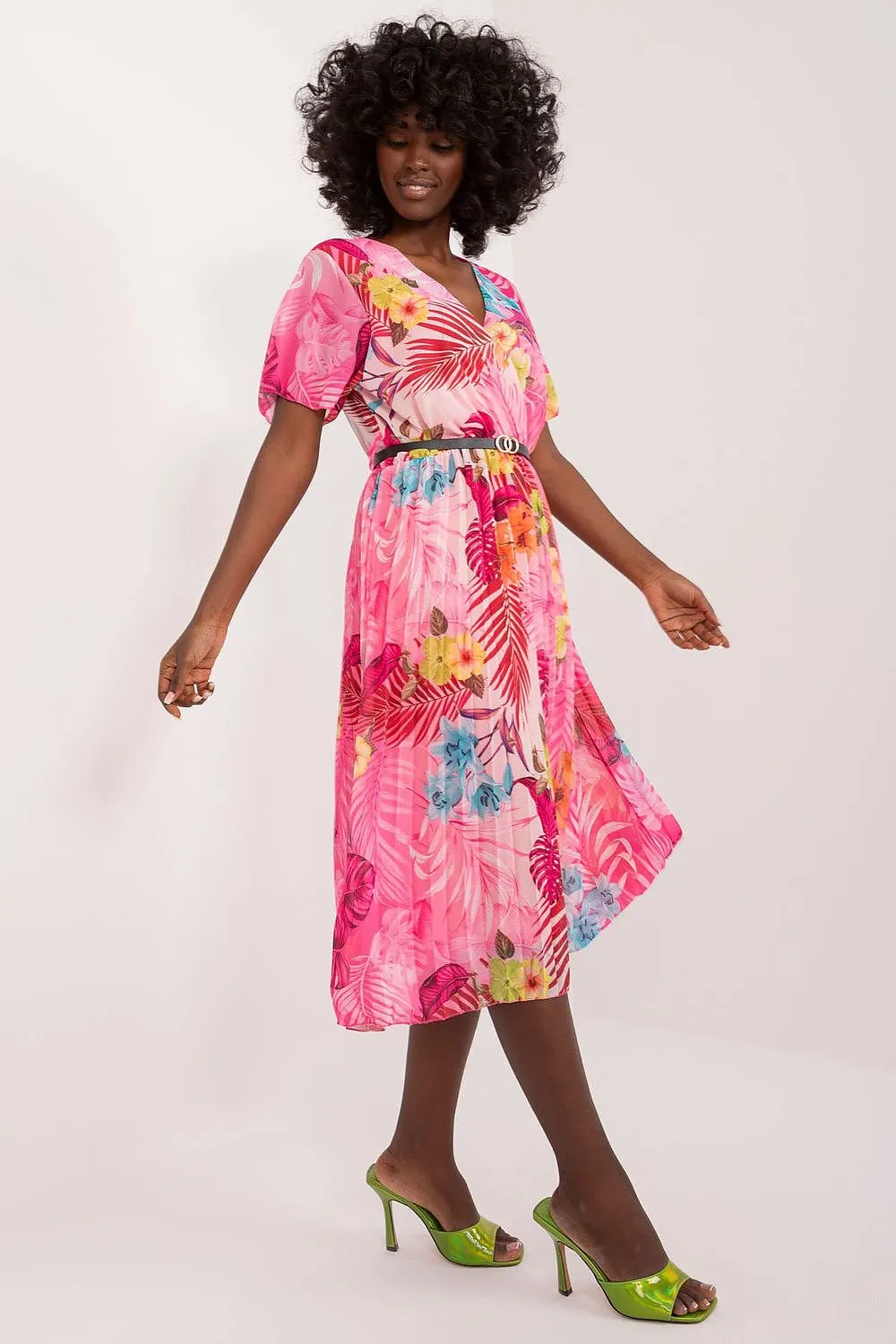 Floral Bliss Flare Summer Dress