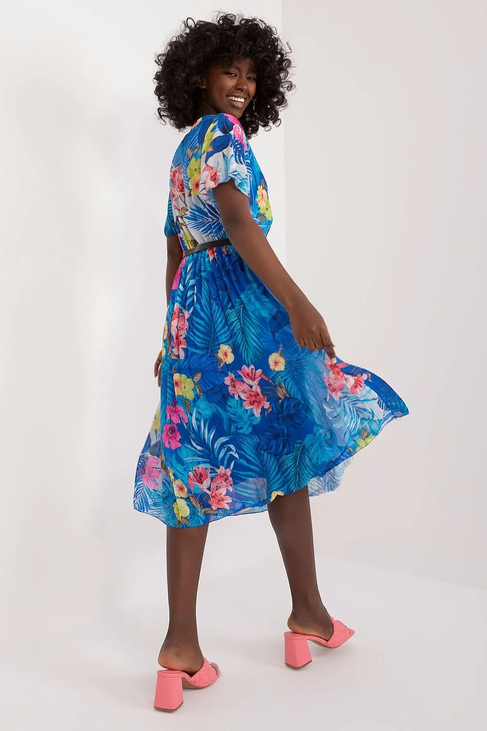 Floral Bliss Flare Summer Dress
