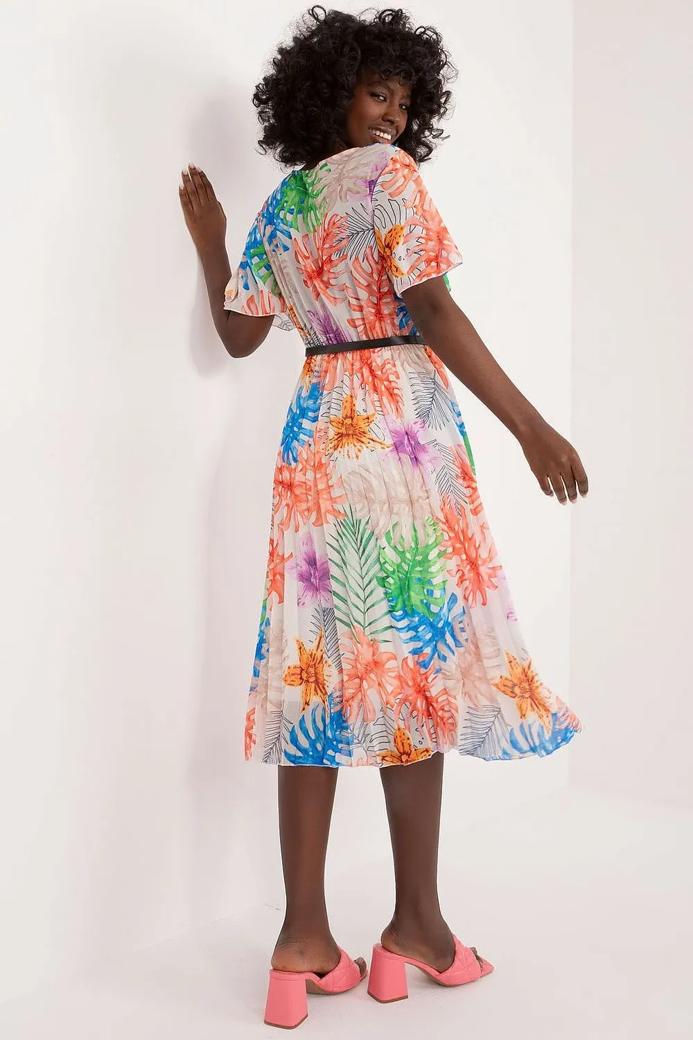 Floral Bliss Flare Summer Dress
