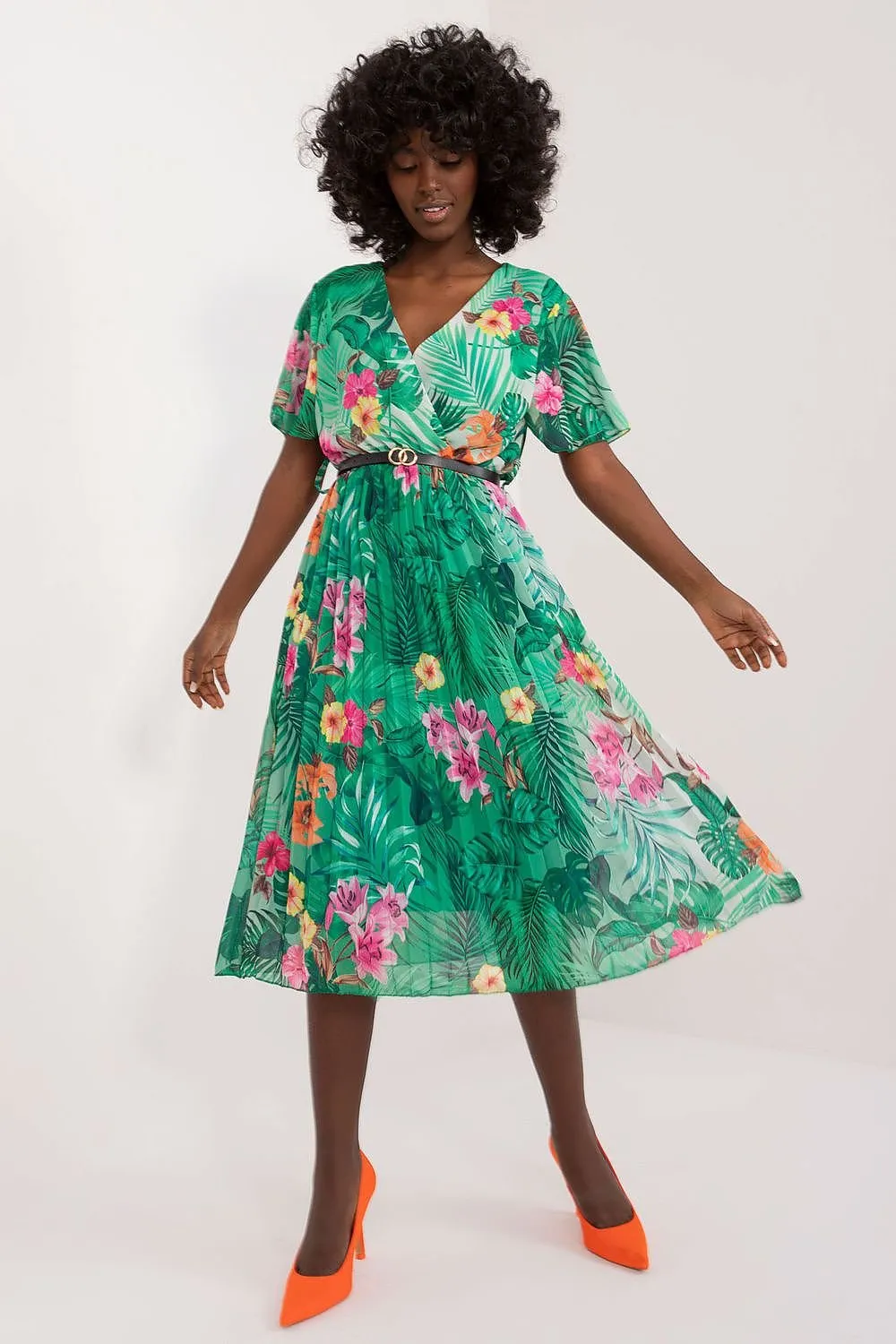 Floral Bliss Flare Summer Dress