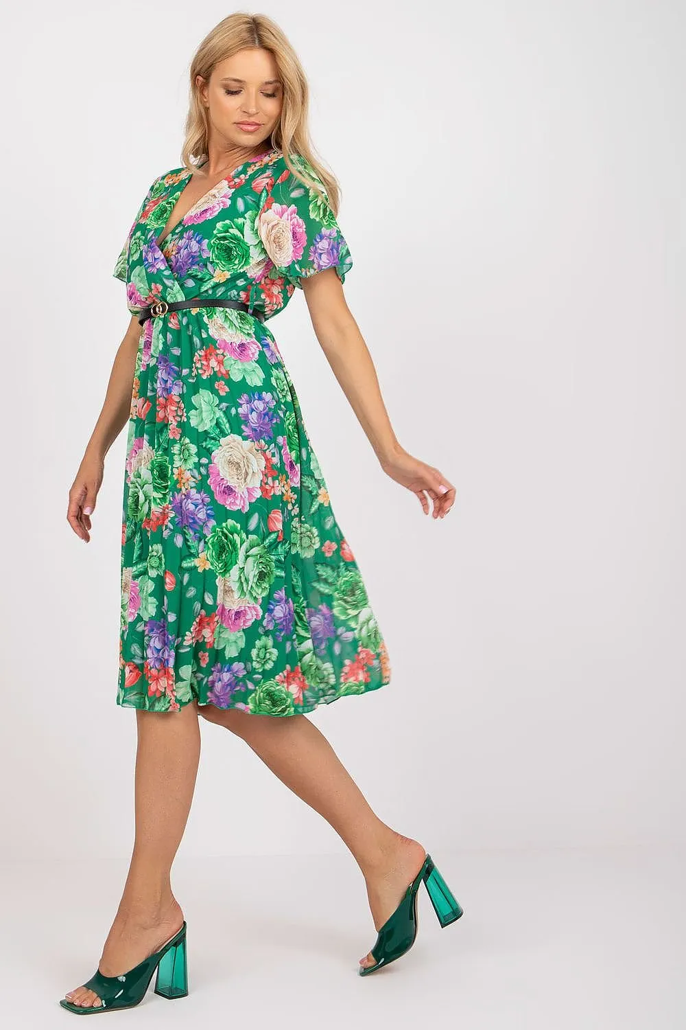 Floral Bliss Flare Summer Dress