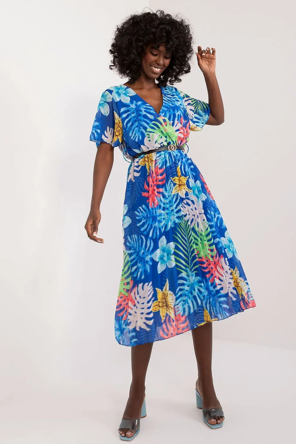 Floral Bliss Flare Summer Dress