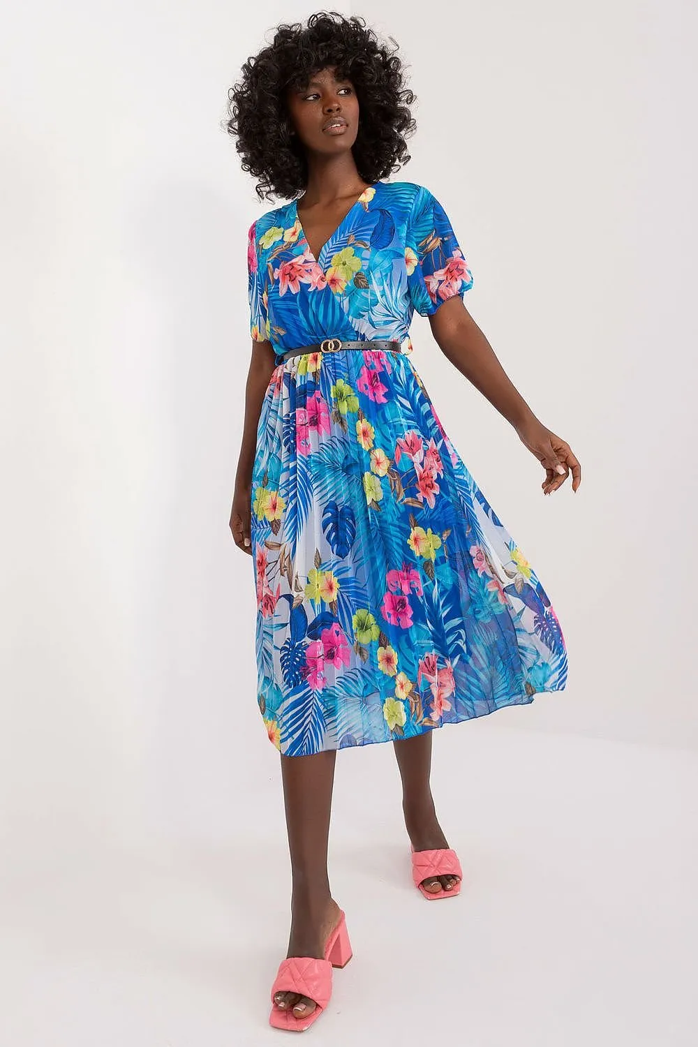 Floral Bliss Flare Summer Dress