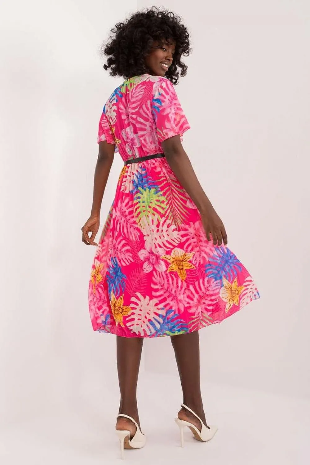 Floral Bliss Flare Summer Dress