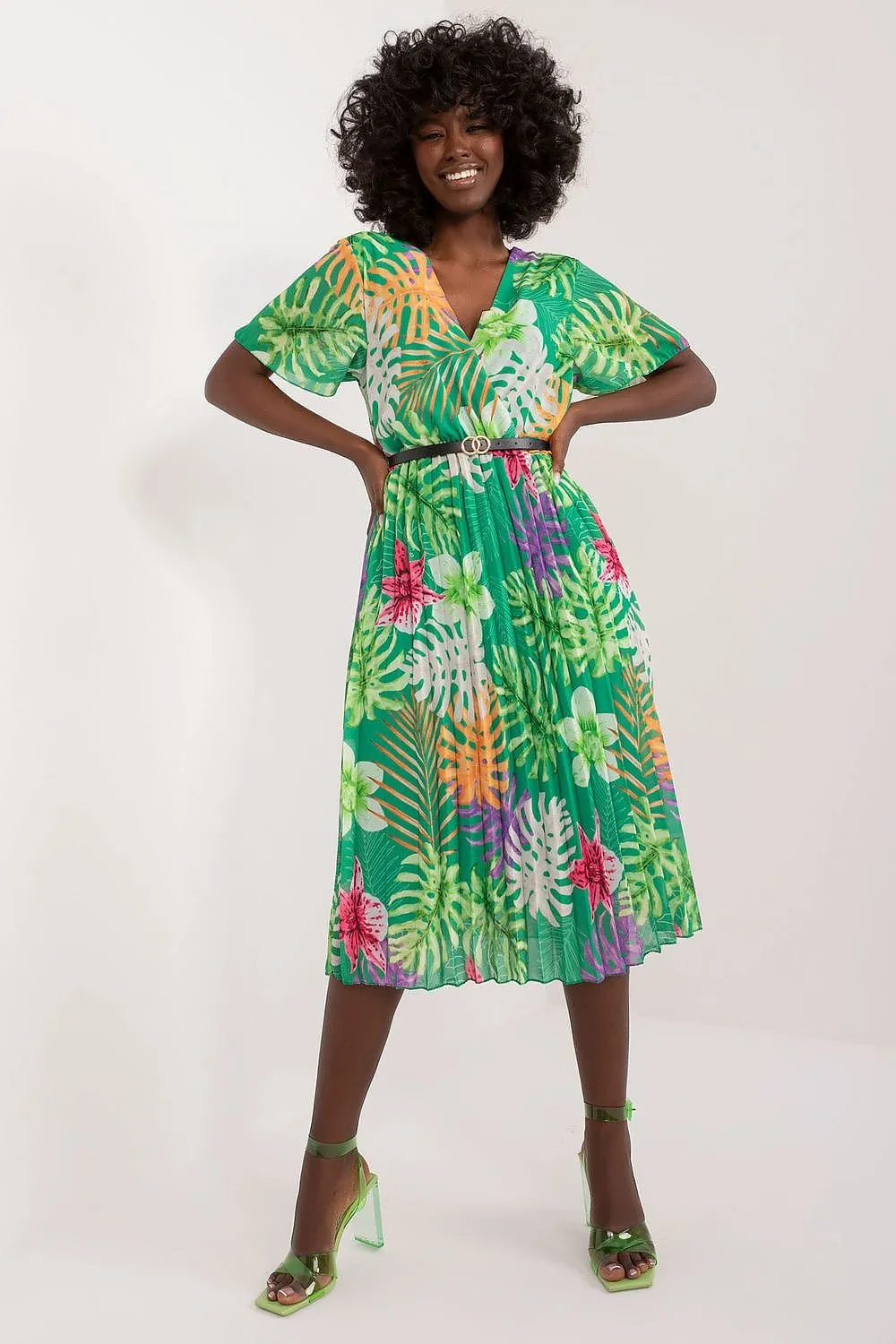 Floral Bliss Flare Summer Dress
