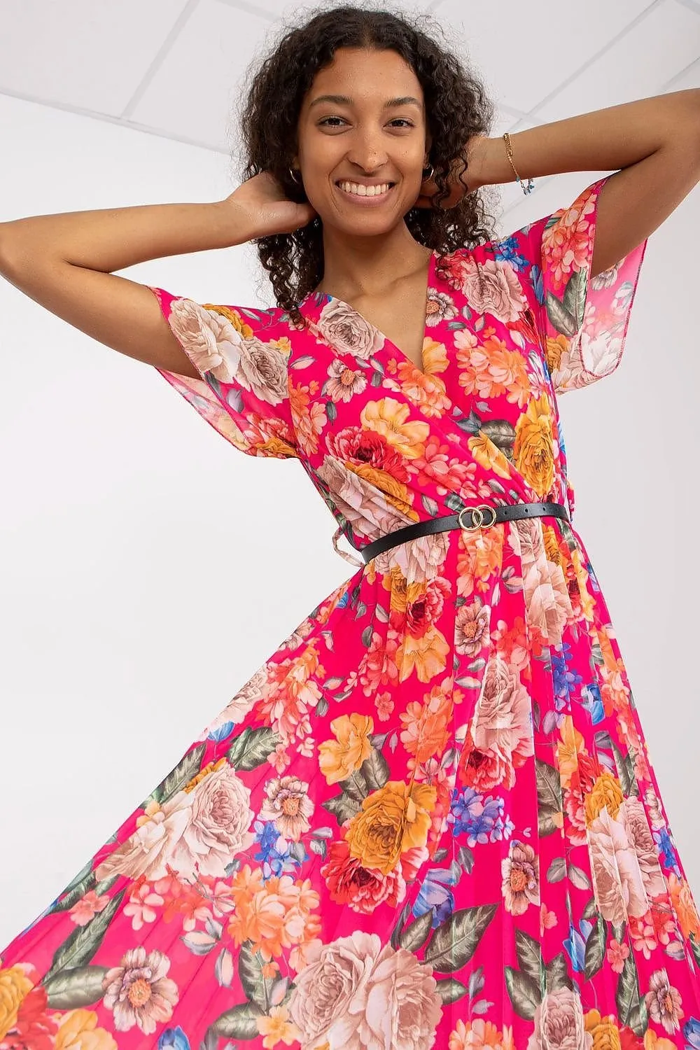 Floral Bliss Flare Summer Dress