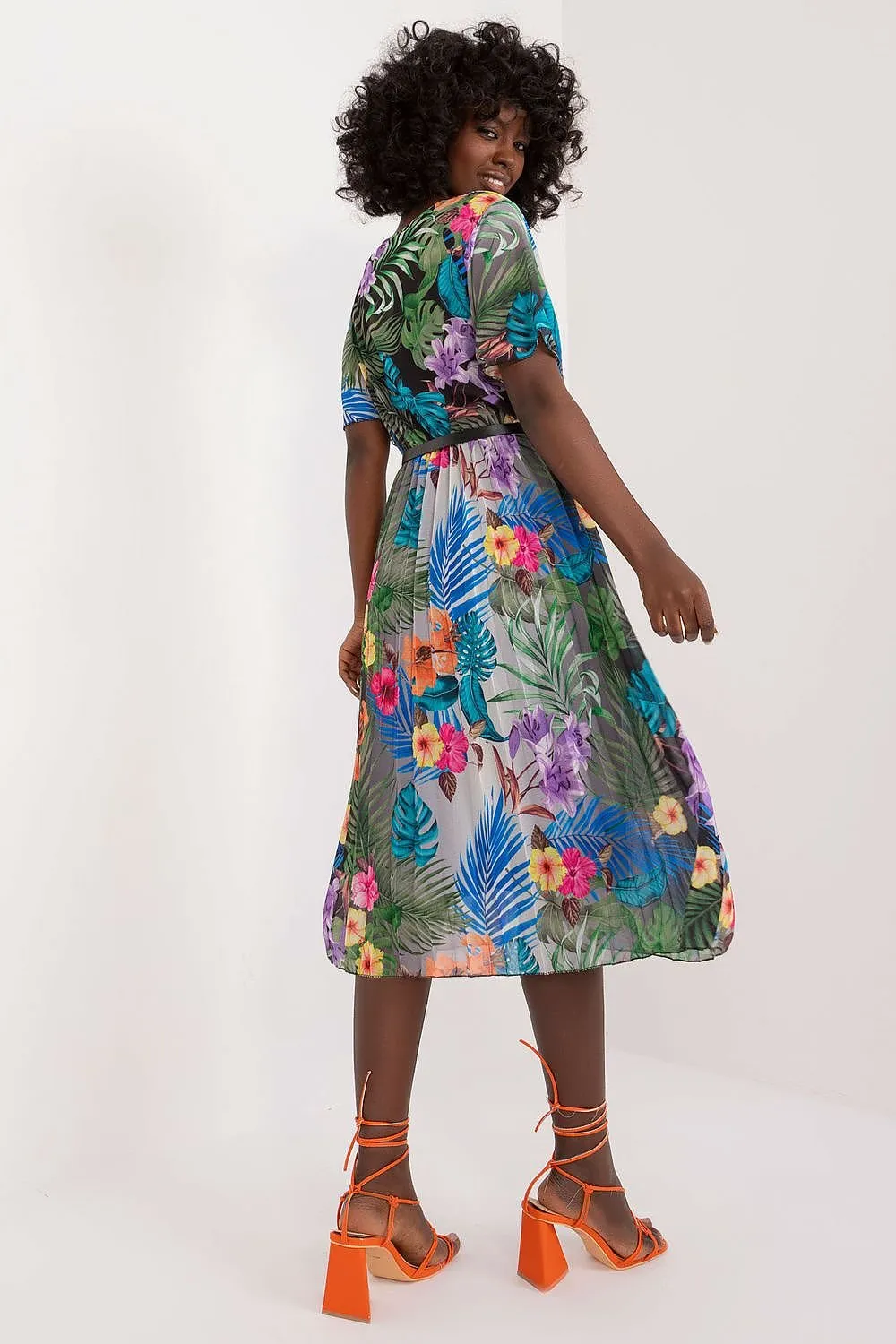 Floral Bliss Flare Summer Dress