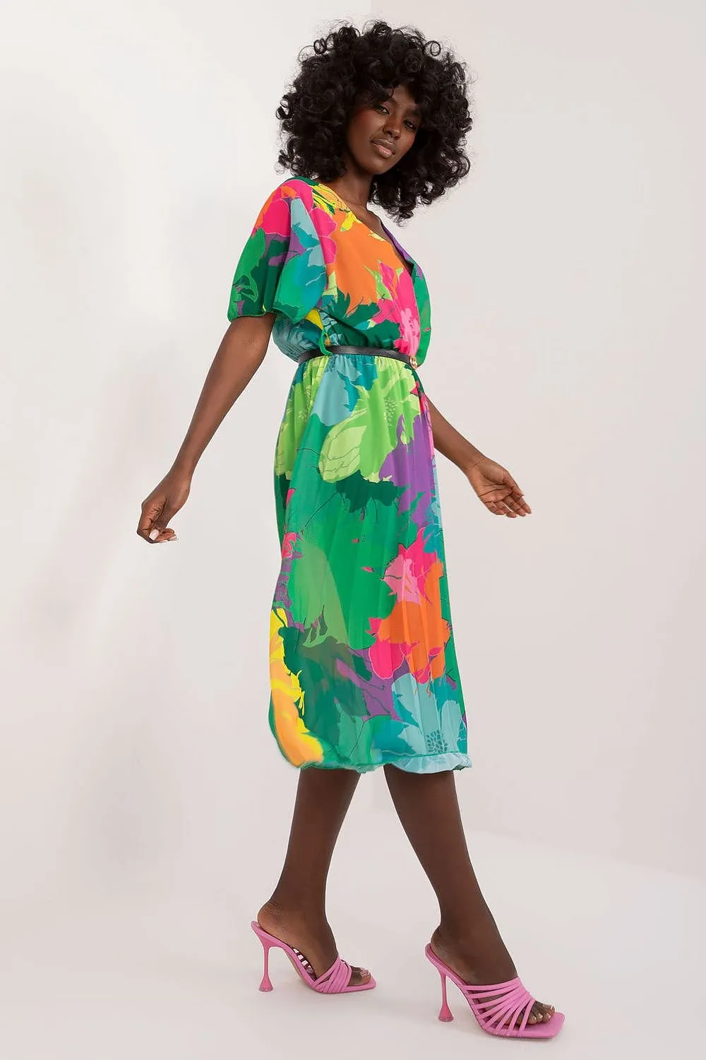 Floral Bliss Flare Summer Dress