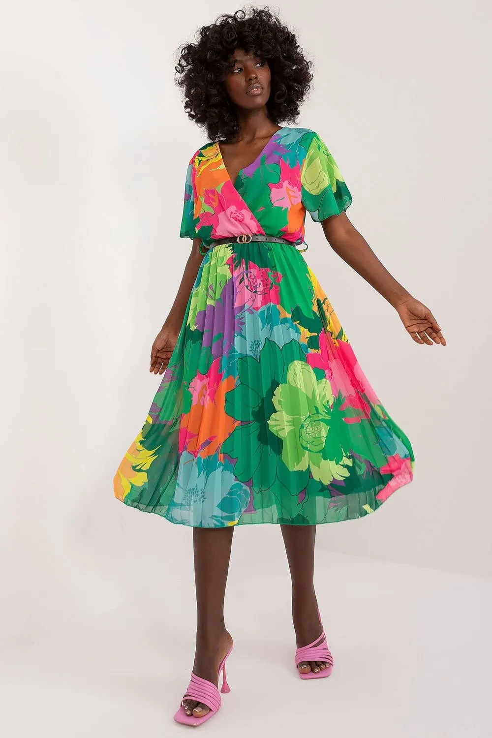Floral Bliss Flare Summer Dress