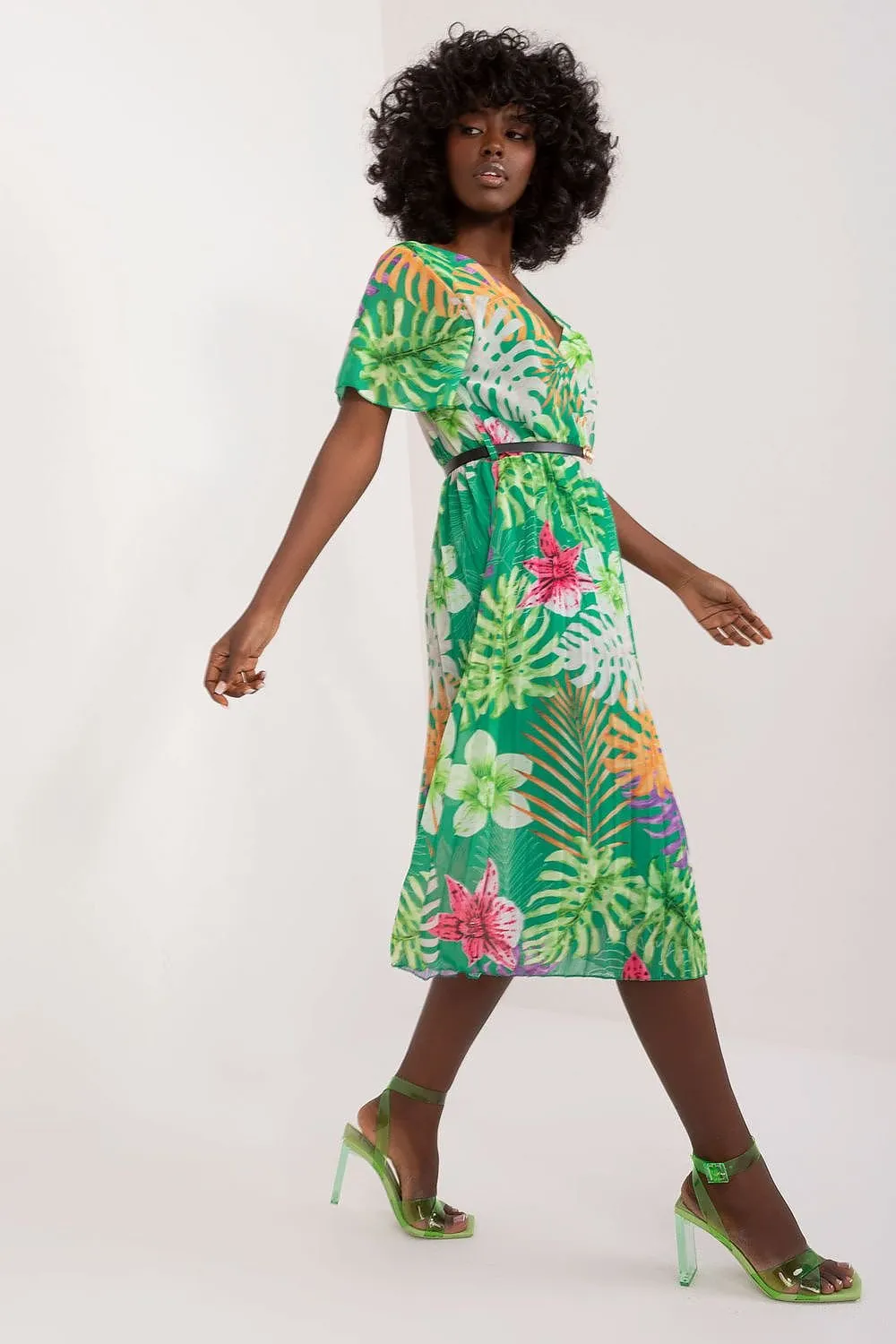 Floral Bliss Flare Summer Dress