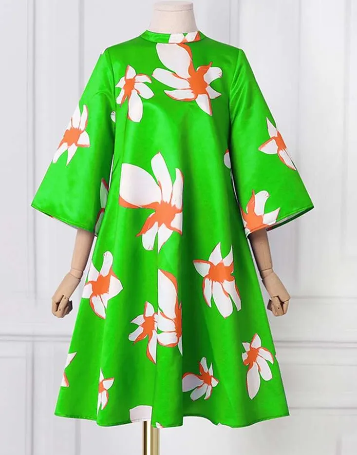 Floral Summer Midi Dress