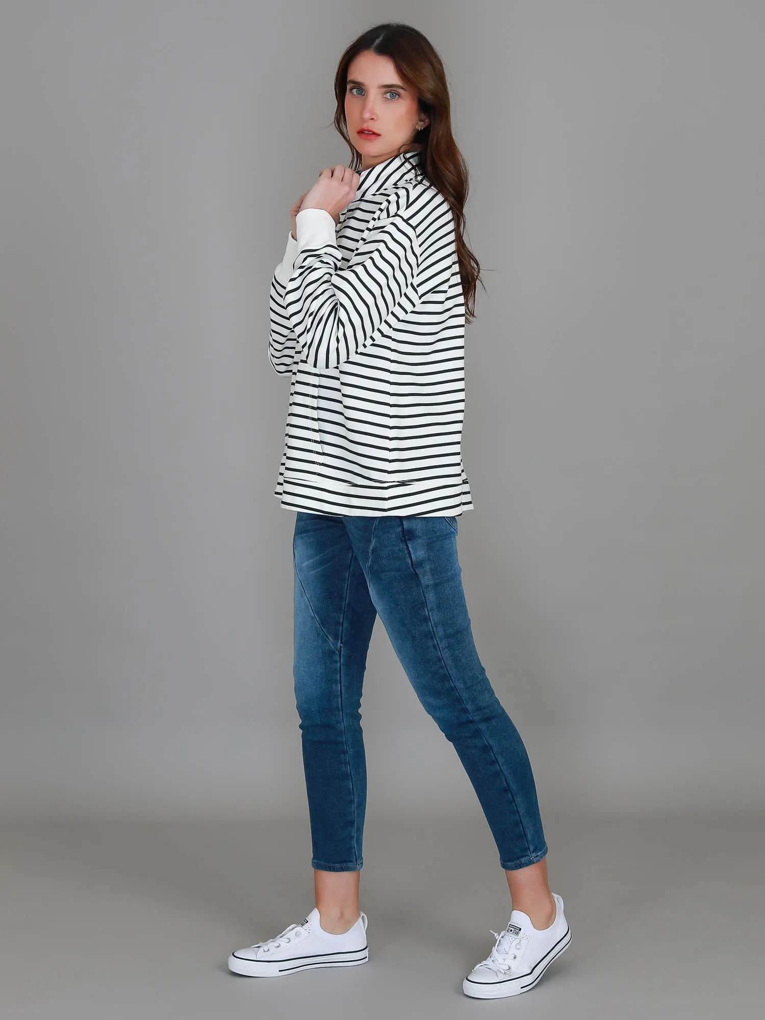 Gianna Half Zip Sweatshirt