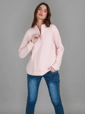 Gianna Half Zip Sweatshirt