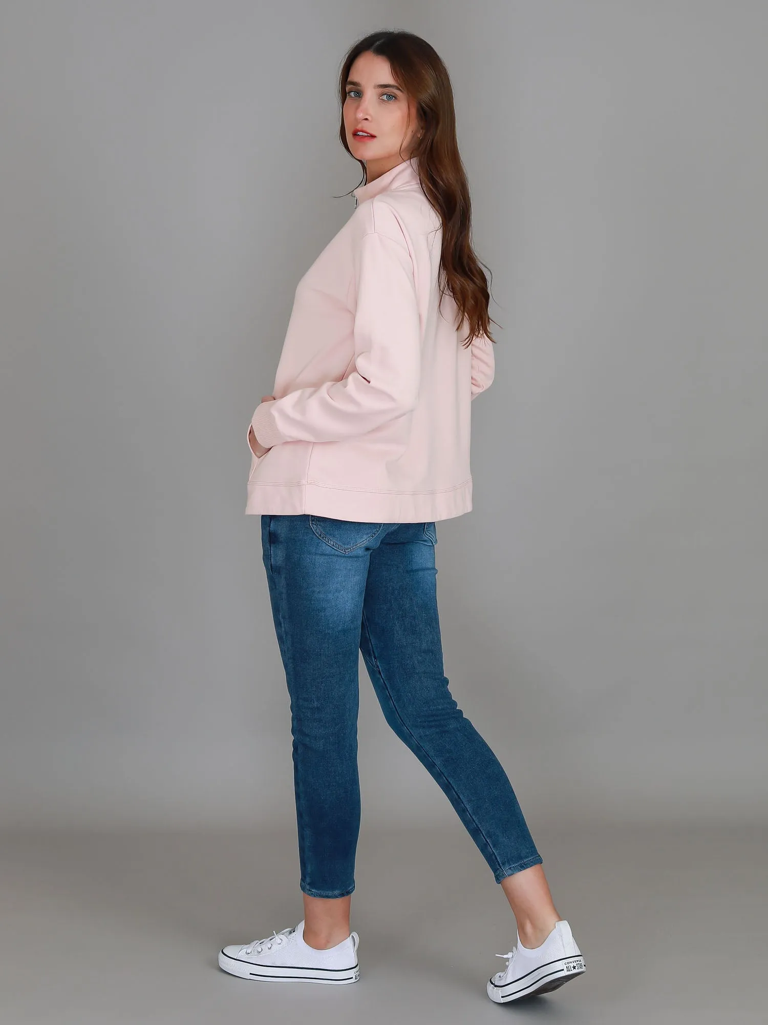 Gianna Half Zip Sweatshirt