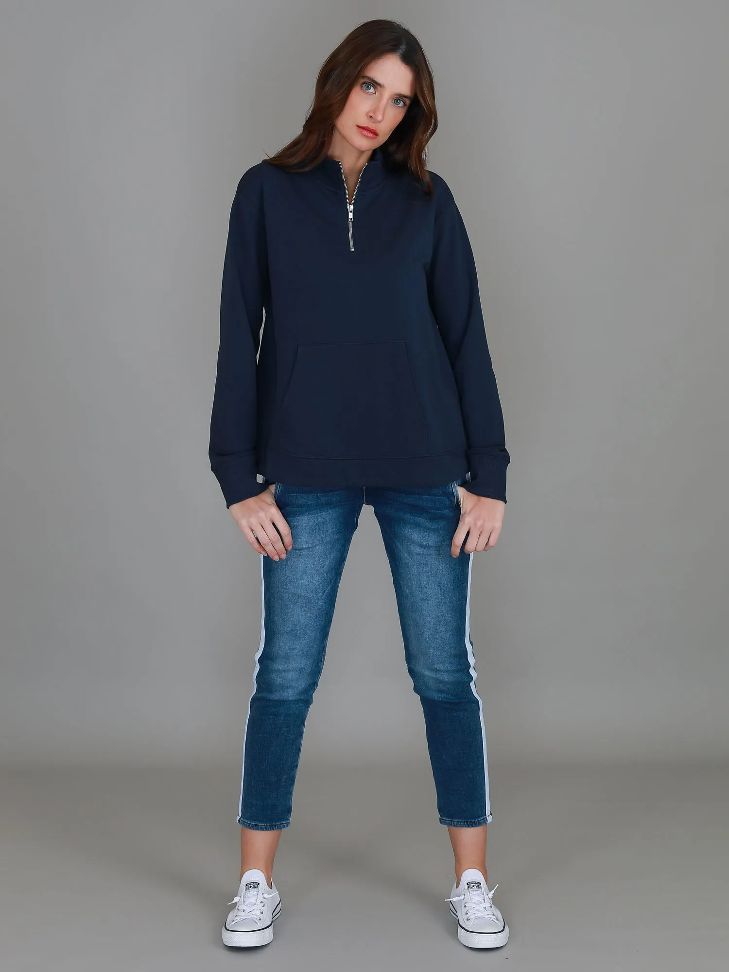 Gianna Half Zip Sweatshirt