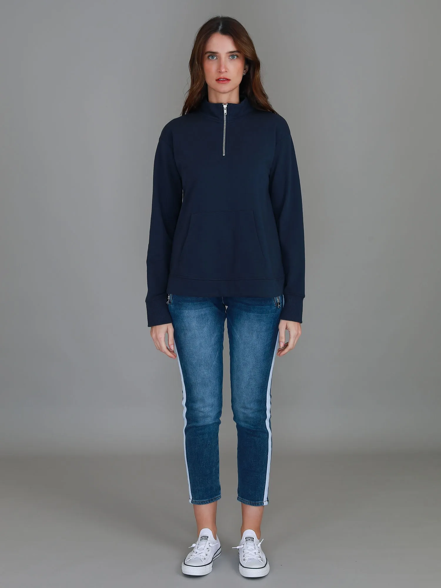 Gianna Half Zip Sweatshirt