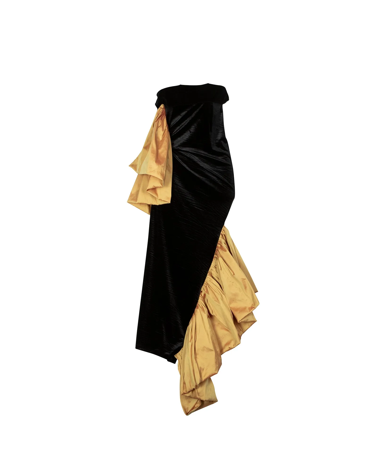 Golden Hour Strapless Gown