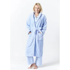 Honeycomb Fleece Dressing Gown