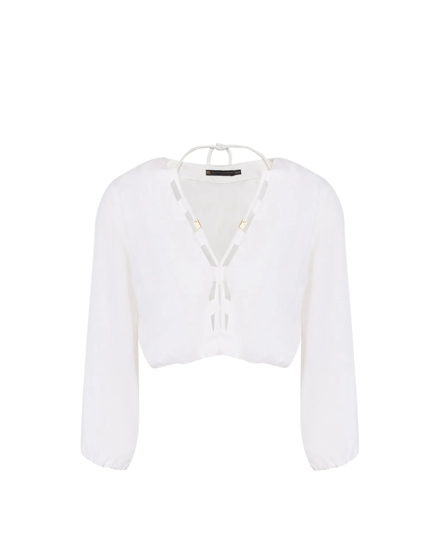 Ino Long Sleeve Blouse - Off White