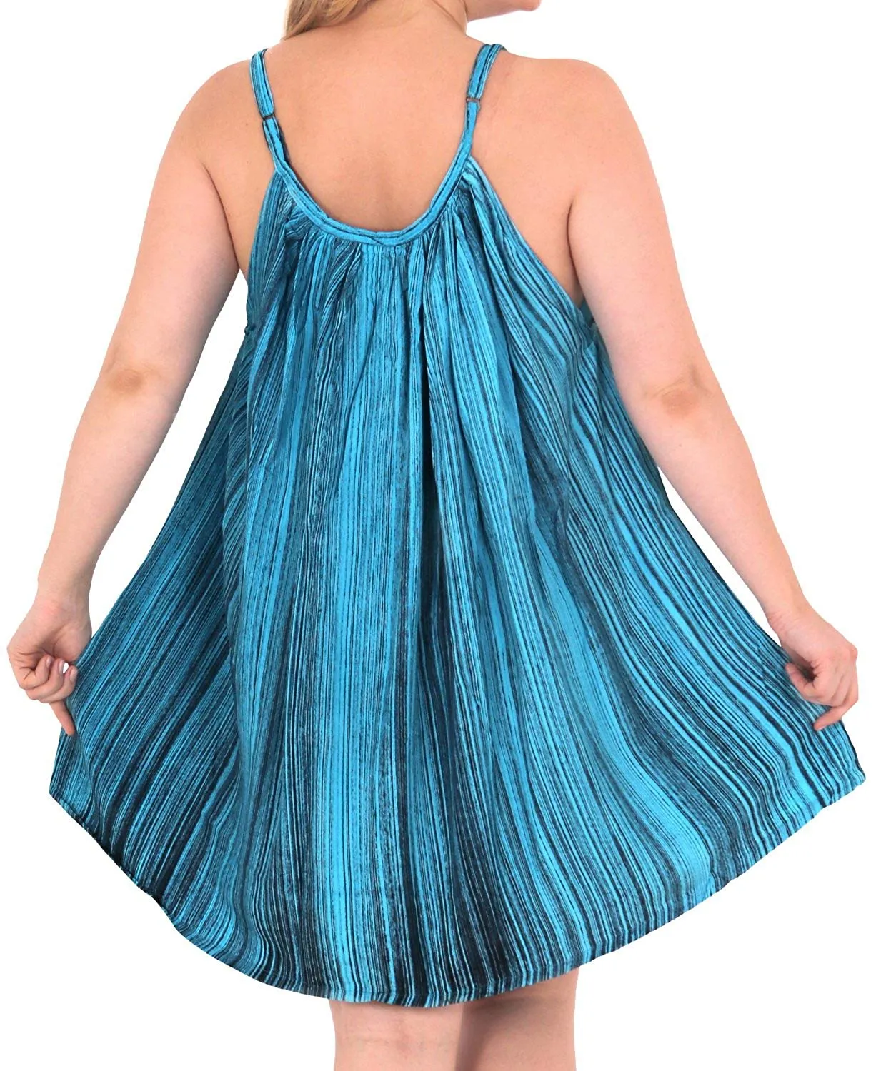 La Leela Beachwear Evening Plus Size Loose Blouse tunic Tops Casual Cover ups
