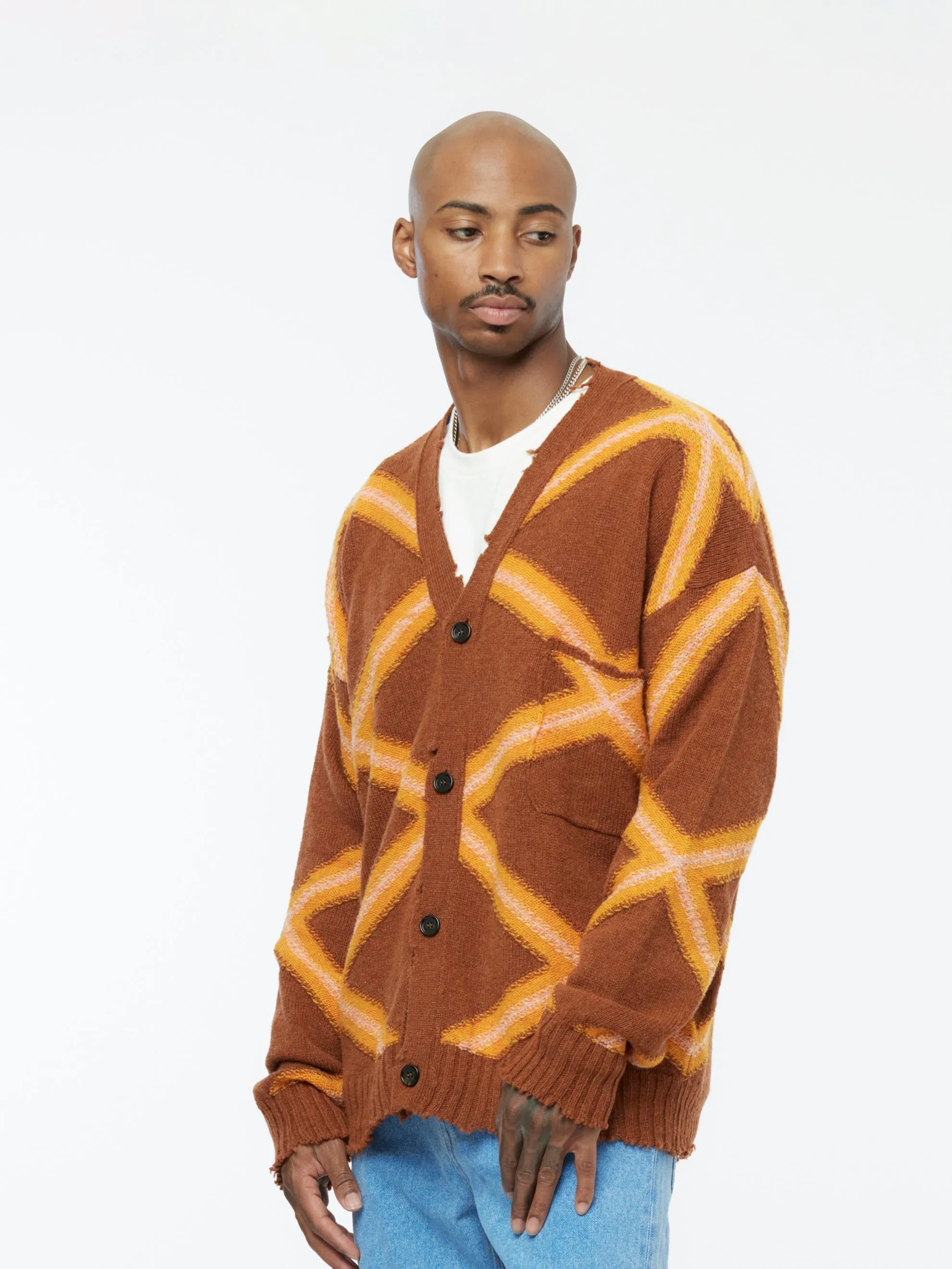 Long Sleeve Cardigan (Nougat)