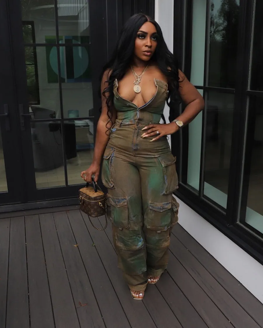Malika Cargo Denim