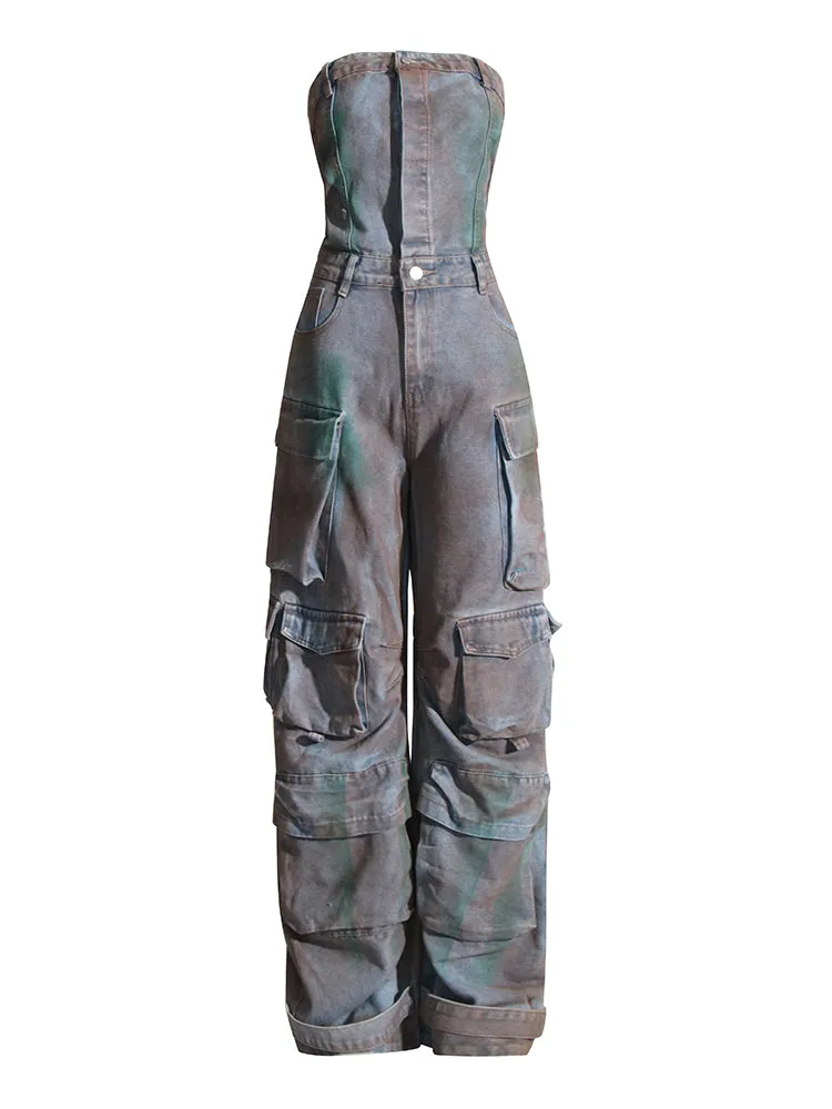 Malika Cargo Denim