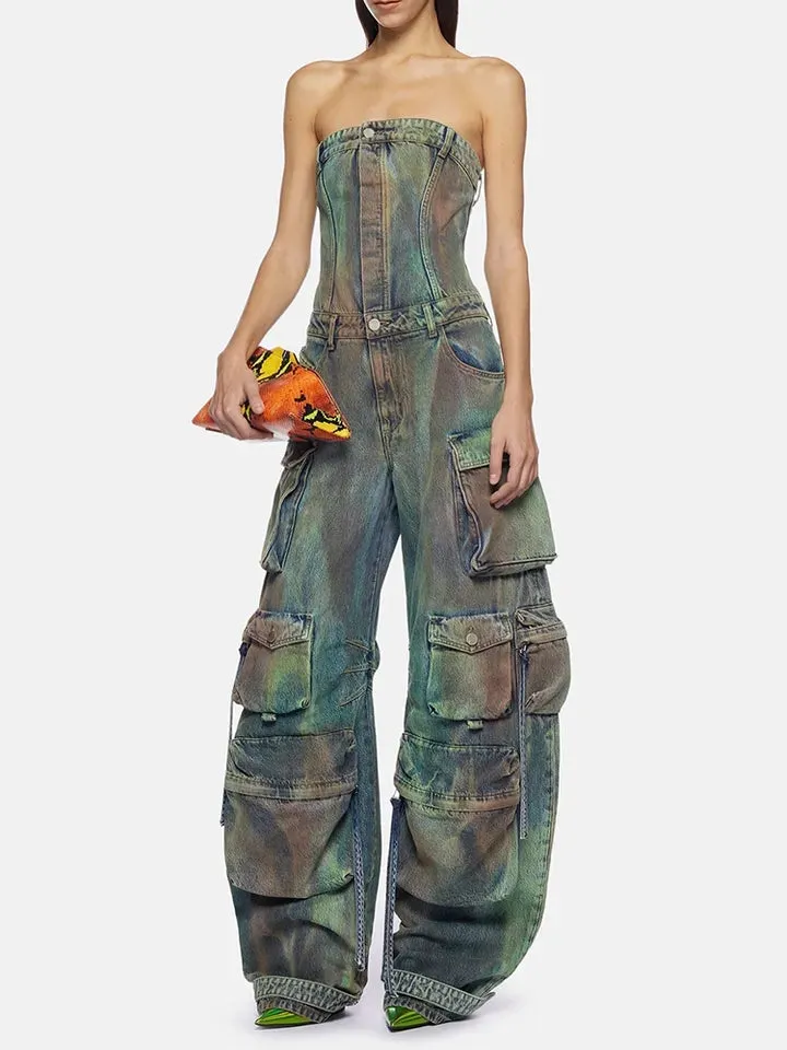 Malika Cargo Denim