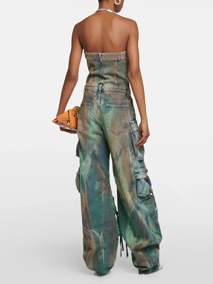 Malika Cargo Denim