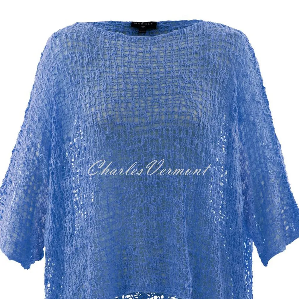 Marble Cover-Up Top – Style 5186-190 (Azure Blue)